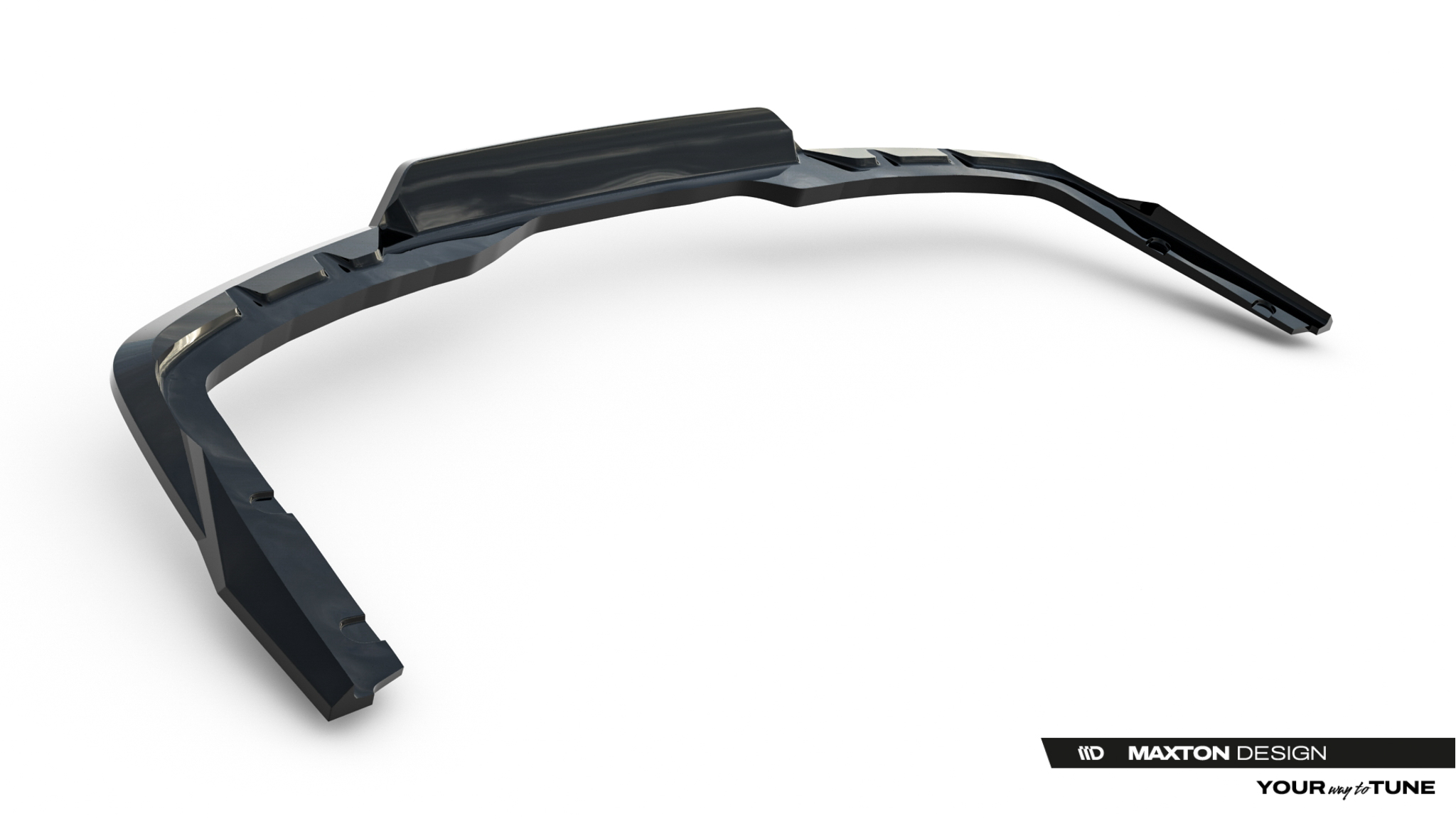 Diffusor Heckansatz passend für BMW 2 M-Paket Gran Coupe F74 schwarz Hochglanz