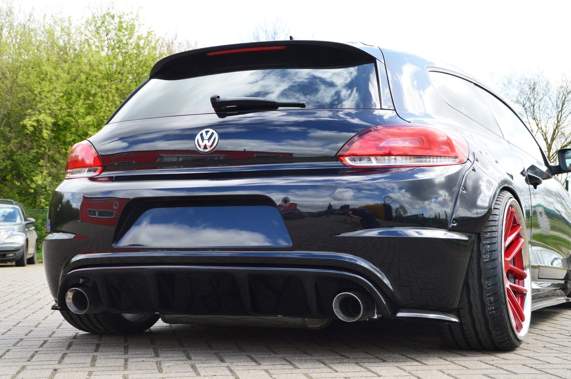 Bodykit für VW Scirocco R Carbon Optik