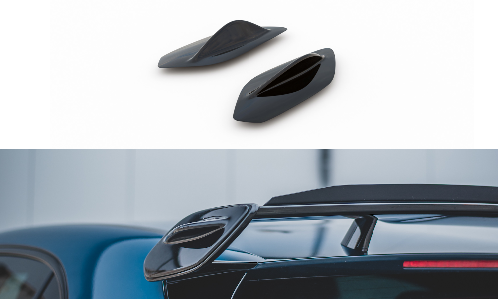 Spoiler Seitenerweiterungen Mercedes A35 AMG Hatchback W177 Carbon Look