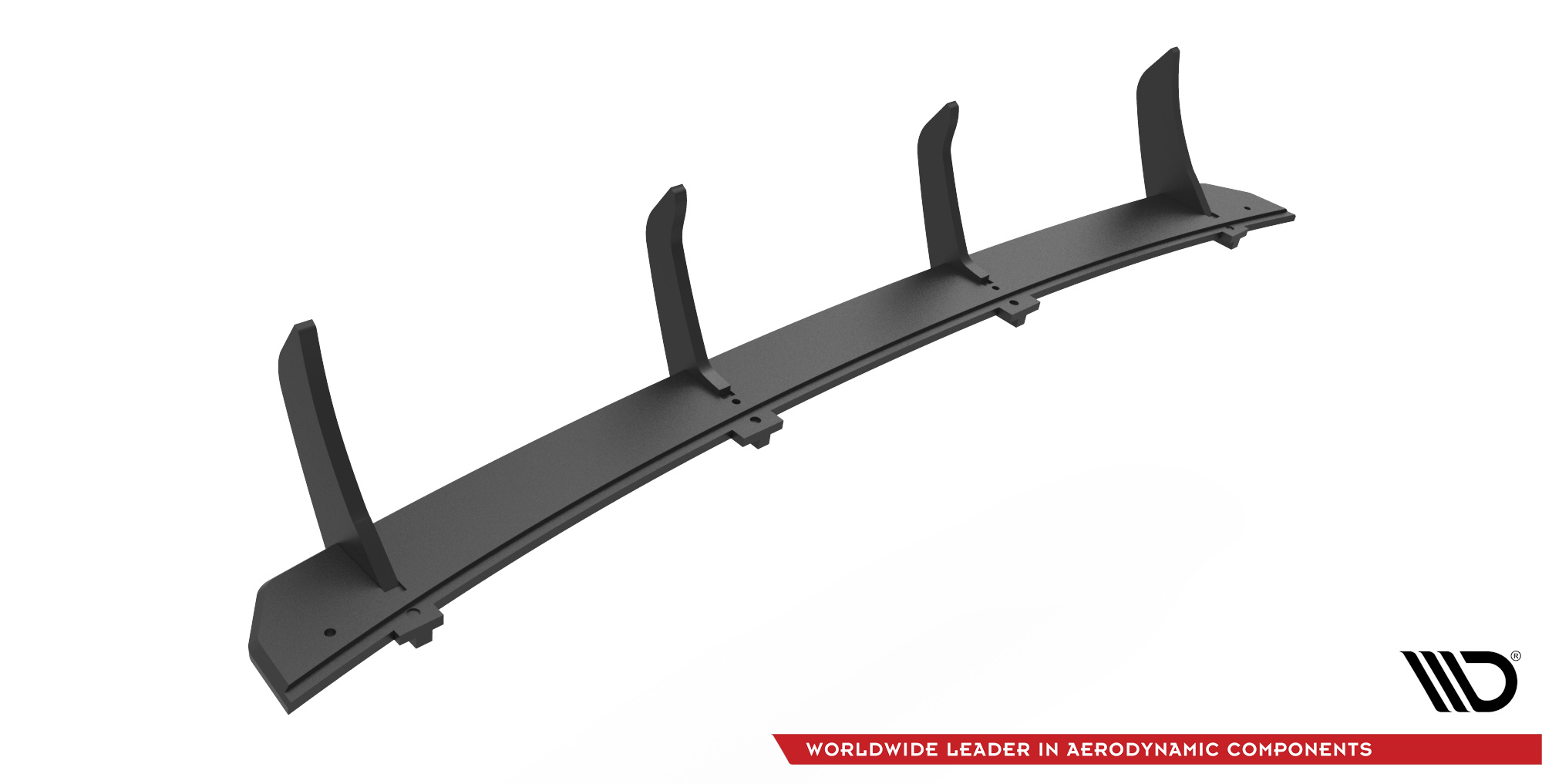 Street Pro Heckschürze Heck Ansatz Diffusor passend für BMW 4er Gran Coupe M-Paket G26 schwarz-rot
