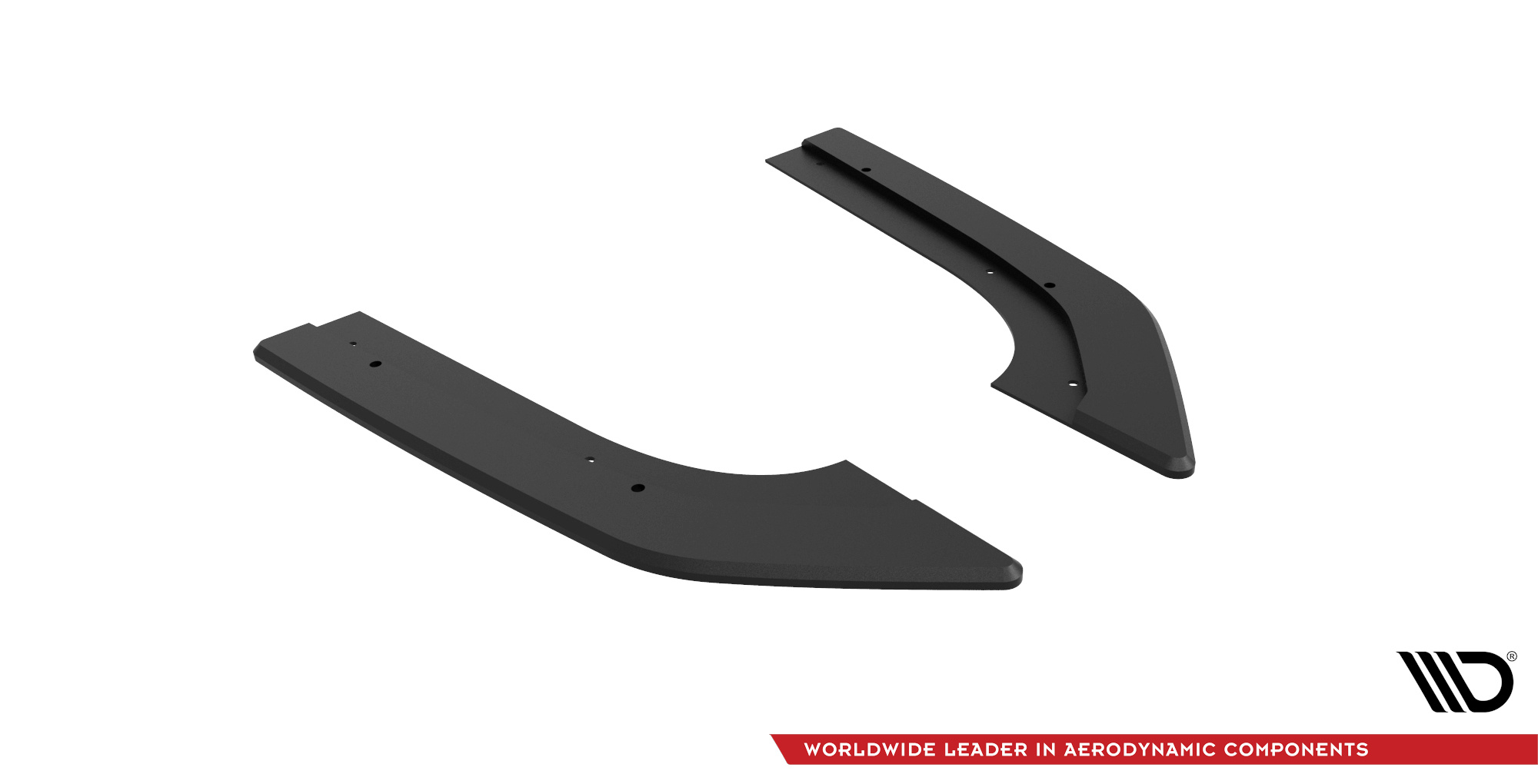 Street Pro Heck Ansatz Flaps passend für Audi RS3 Limousine 8Y rot