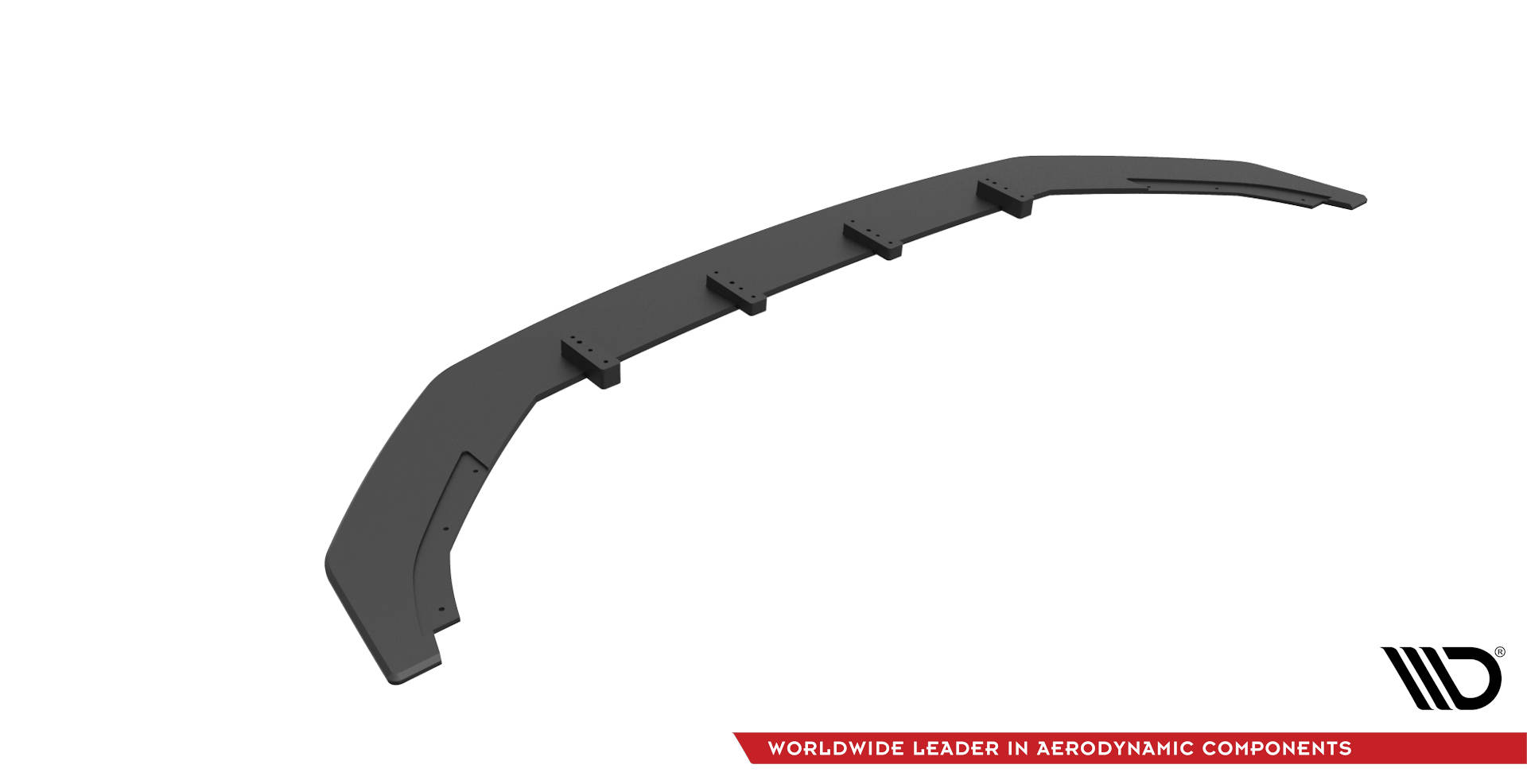 Street Pro Spoilerlippe Front Ansatz V.2 passend für VW Golf R Mk7 rot