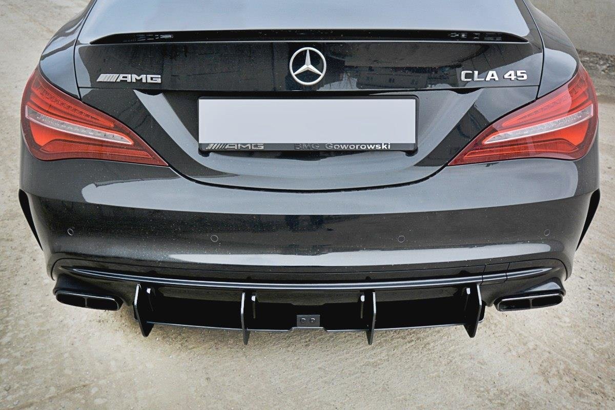 Heckschürze V.2 für Mercedes CLA A45 AMG C117 Facelift