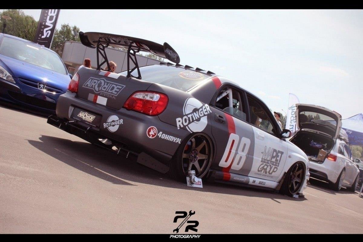 Diffusor Heck Ansatz für Heckschürze für Subaru Impreza WRX STI BLOBEYE