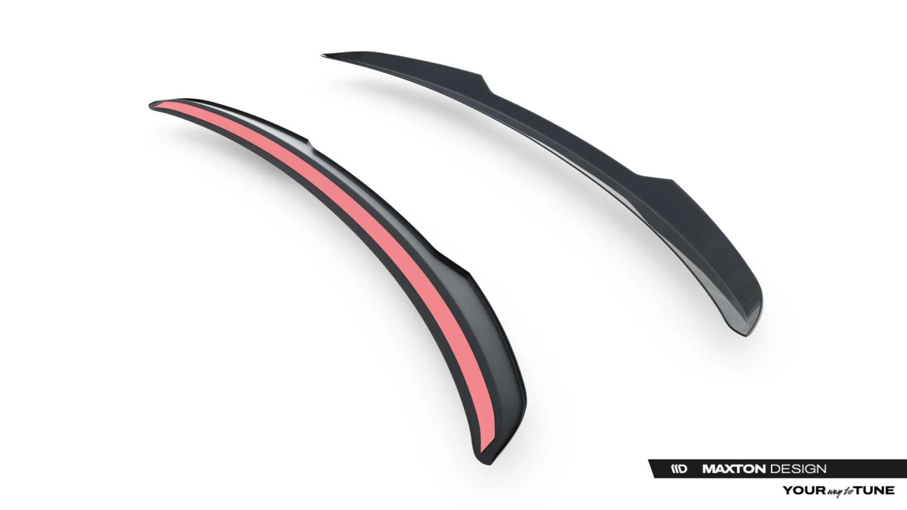 Heckspoiler Lippe V.2 passend für Dodge Durango Facelift RT Mk3 schwarz Hochglanz