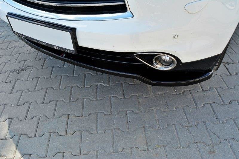 Street+ Spoilerlippe Front Ansatz passend für Mercedes-AMG CLE 53 Aero C236 schwarz Hochglanz
