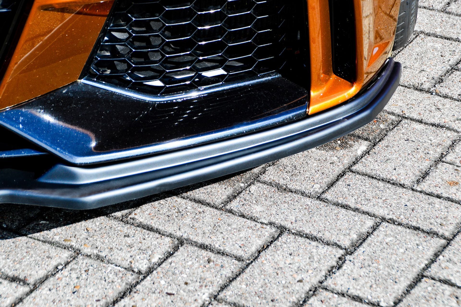 Spoilerschwert Frontspoiler Cuplippe aus ABS für Audi TTRS 8S OEM Optik
