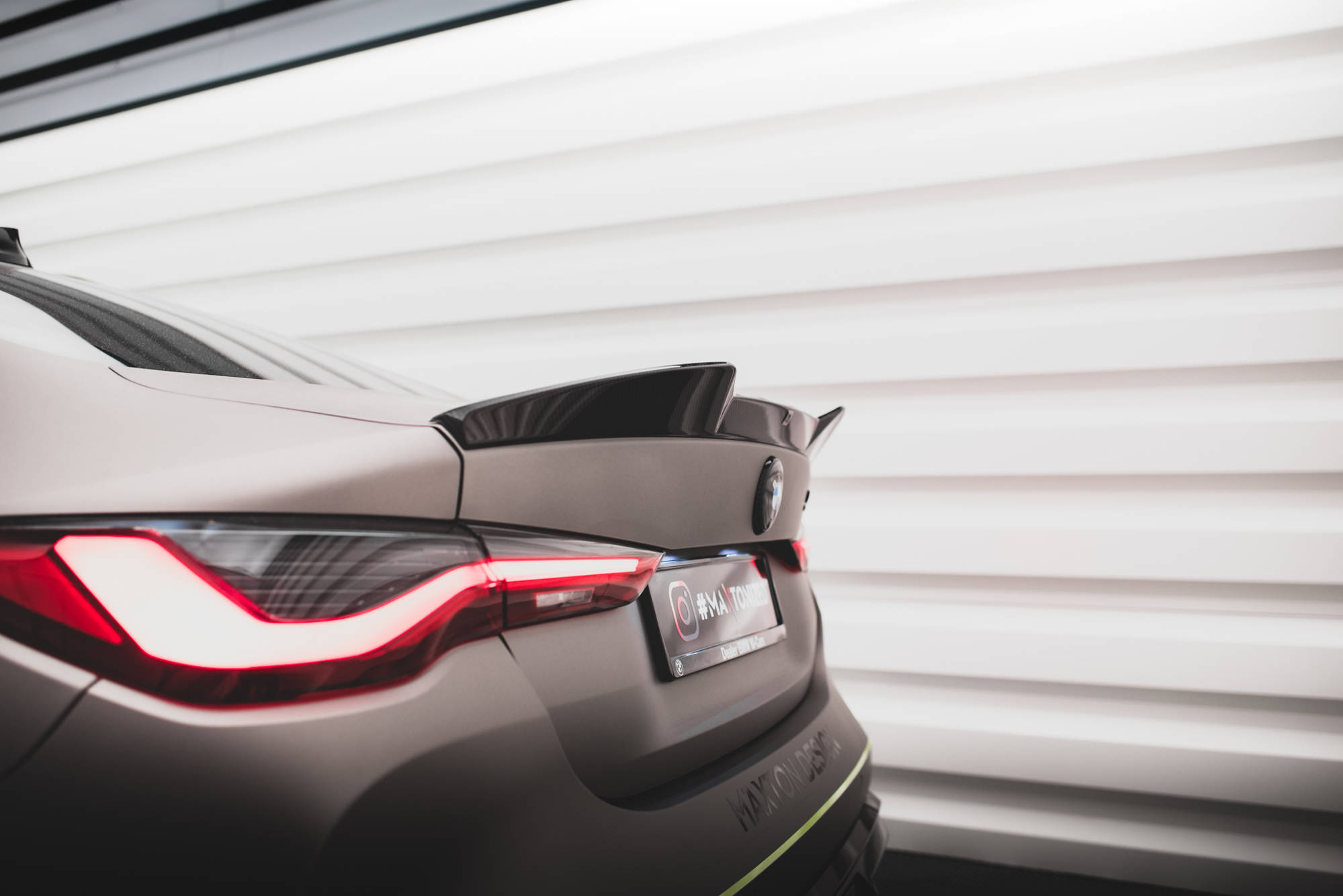 Carbon Fiber Heckklappenspoiler passend für BMW M4 G82 / G82 FL / M440i / 4 M-Paket G22 / G22 FL