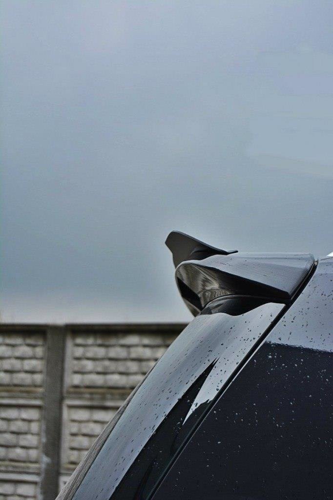 Heck Spoiler Aufsatz Abrisskante passend für Opel Zafira B OPC schwarz Hochglanz