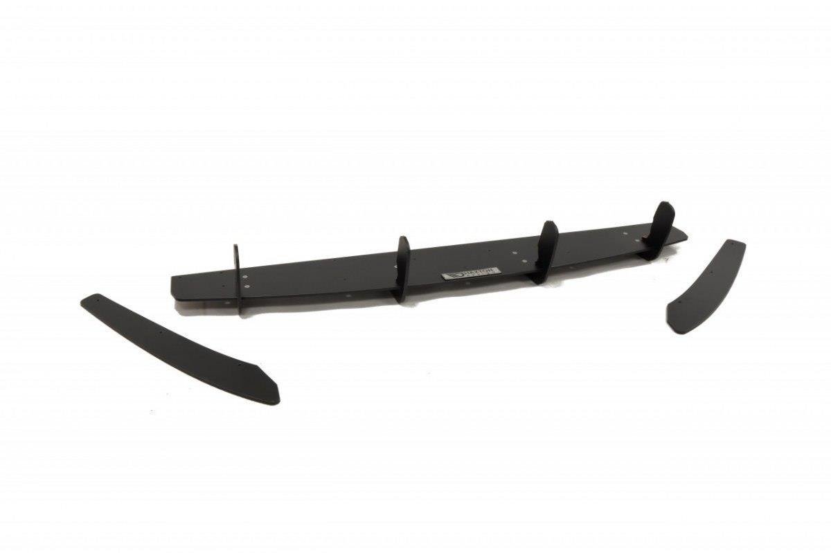 Heckschürze für & Heck Ansatz Flaps Diffusor für Audi A6 S-Line Limousine / Avant C7 auspuffendrohr 2x1