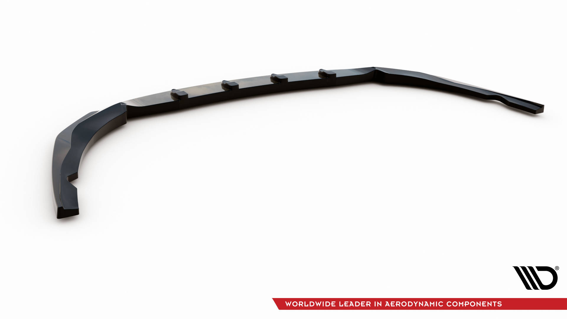 Street+ Spoilerlippe Front Ansatz V.2 passend für Kia Optima Mk4 FL schwarz Hochglanz