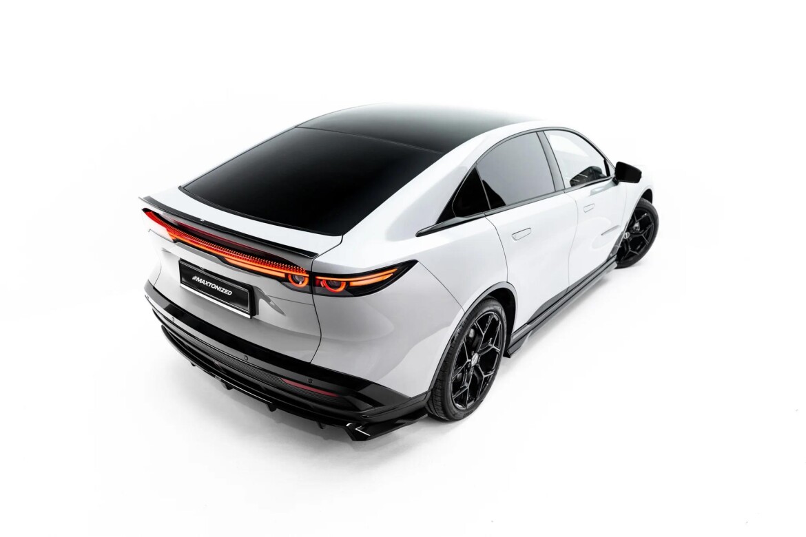 Heckspoiler Lippe passend passend für Mazda 6e Mk1 schwarz Hochglanz