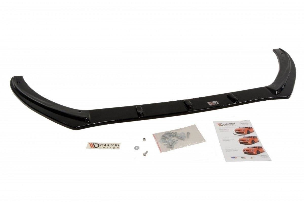 Front Ansatz für VW Polo Mk5 schwarz Hochglanz