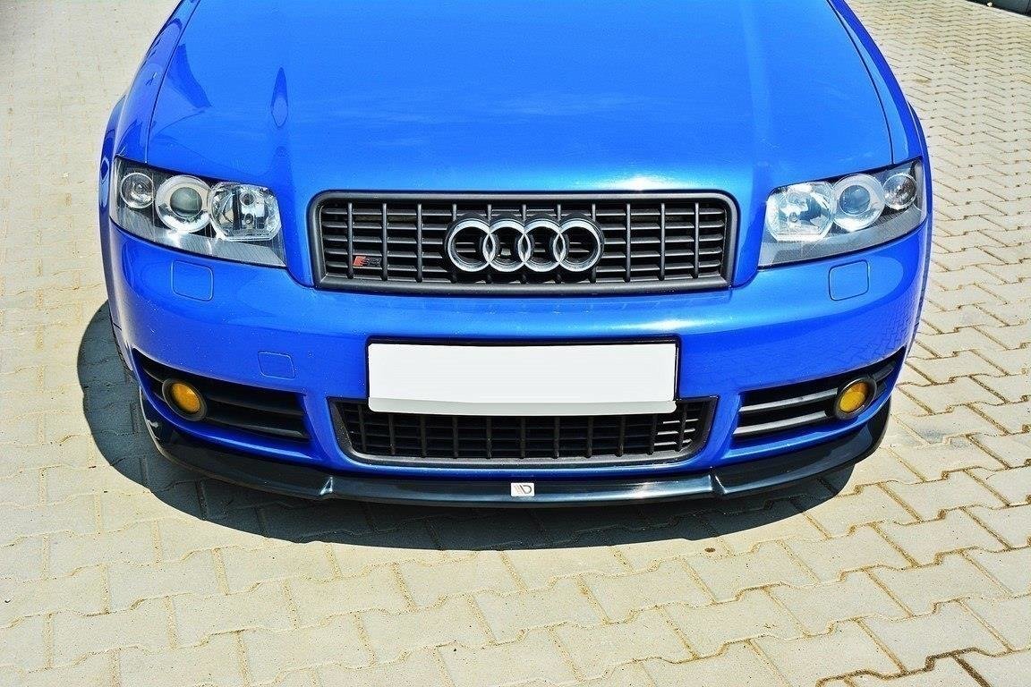 Street+ Spoilerlippe Front Ansatz passend für Audi S4 B6 schwarz Hochglanz