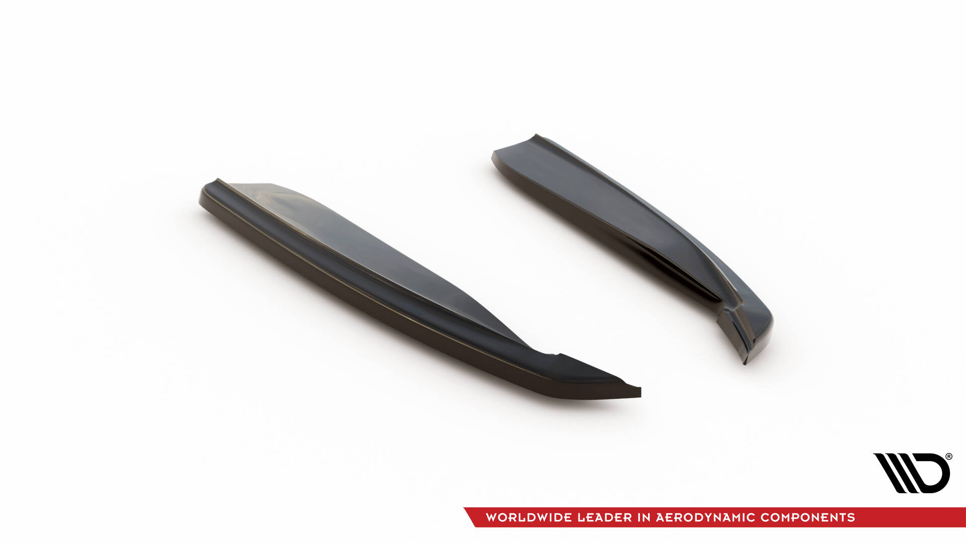 Street+ Heck Ansatz Flaps passend für Mercedes C-Klasse S205 63 AMG schwarz Hochglanz