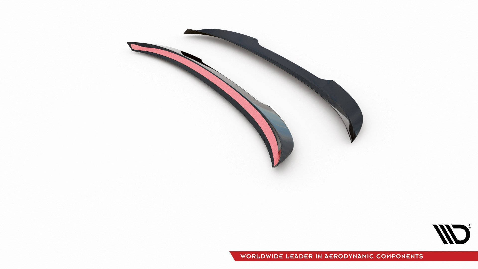 Spoiler CAP für Skoda Octavia Combi Standard / RS Mk4 / Mk4 Facelift schwarz Hochglanz