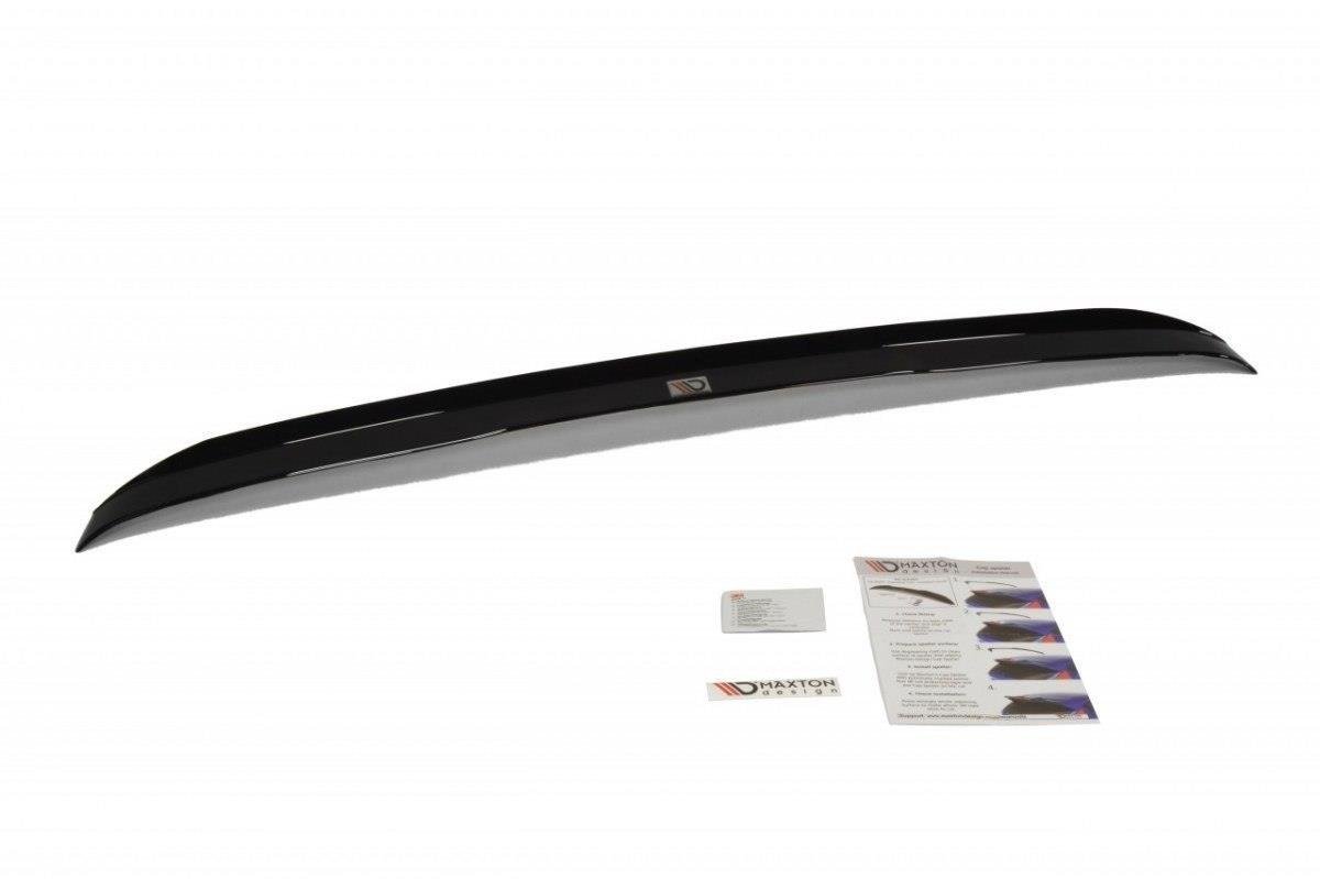 Spoiler CAP für Mitsubishi Lancer Evo X schwarz Hochglanz