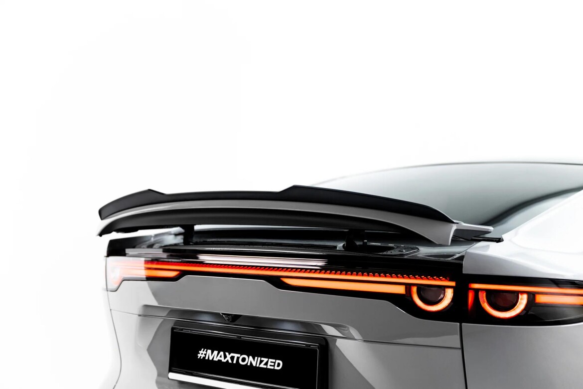 Heckspoiler Lippe passend passend für Mazda 6e Mk1 schwarz Hochglanz