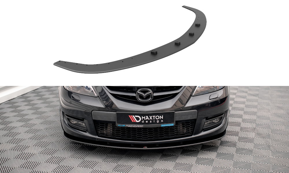 Street Pro Spoilerlippe Front Ansatz passend für Mazda 3 MPS Mk1
