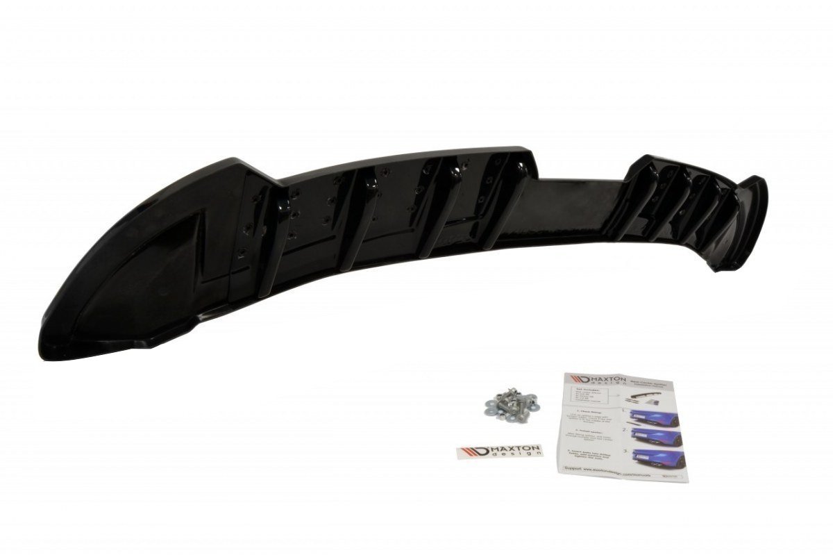 Diffusor Heck Ansatz für SEAT IBIZA 4 SPORTCOUPE vor Facelift DTM LOOK Carbon Look