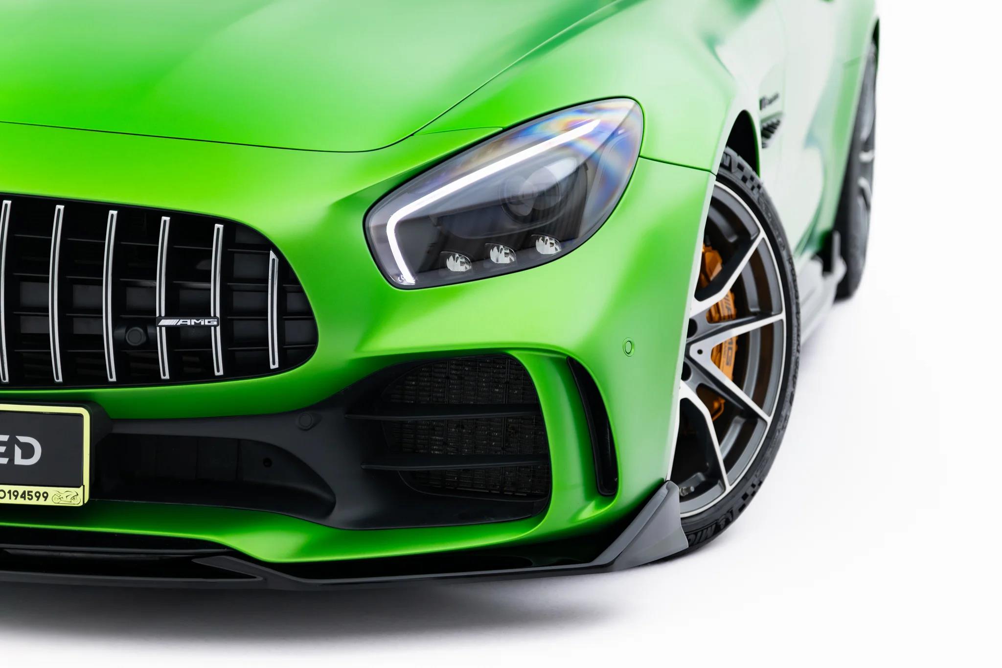 Frontlippe passend für Mercedes-AMG GT R C190 Facelift schwarz Hochglanz