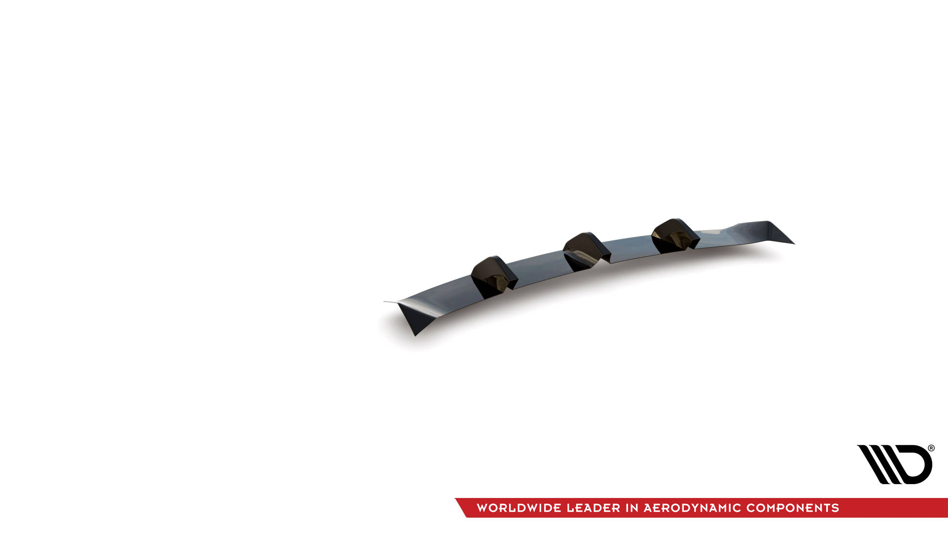 Street+ Heck Ansatz Diffusor passend für Lexus GS F Mk4 FL schwarz Hochglanz