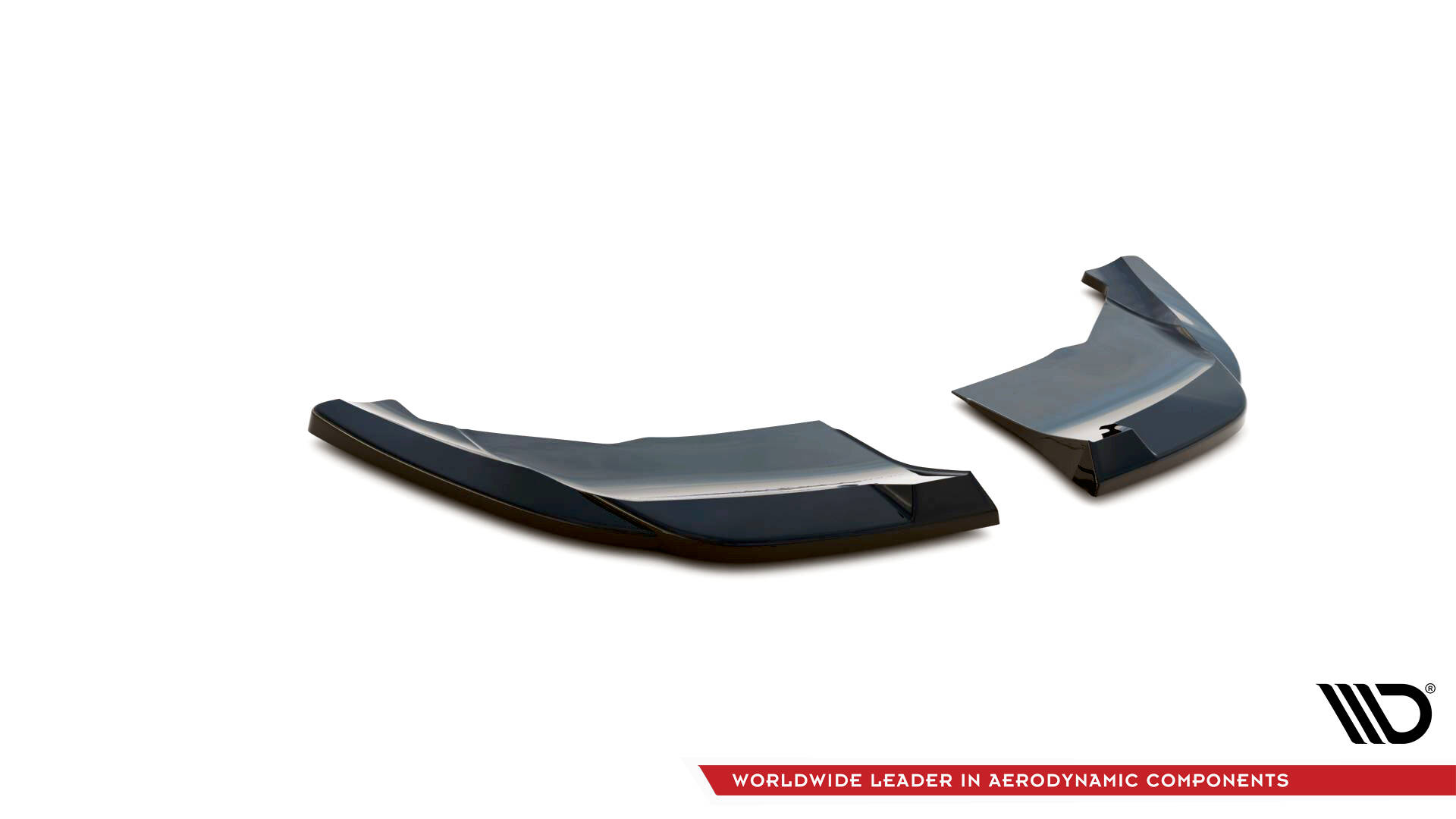 Diffusor Flaps V.2 passend für CUPRA Formentor Mk1 FL schwarz Hochglanz