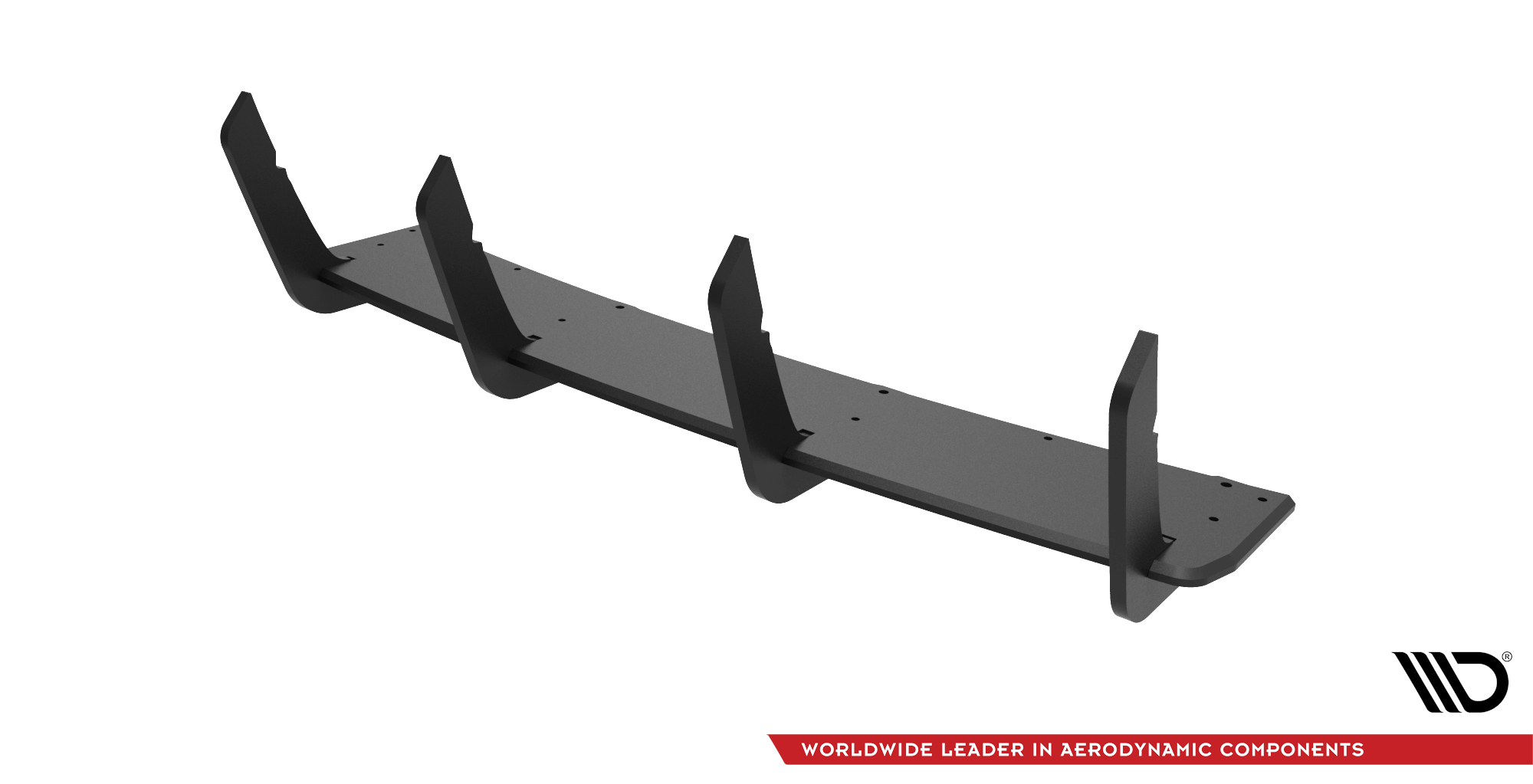 Street Pro Heckschürze Heck Ansatz Diffusor passend für Audi S3 Limousine 8Y rot