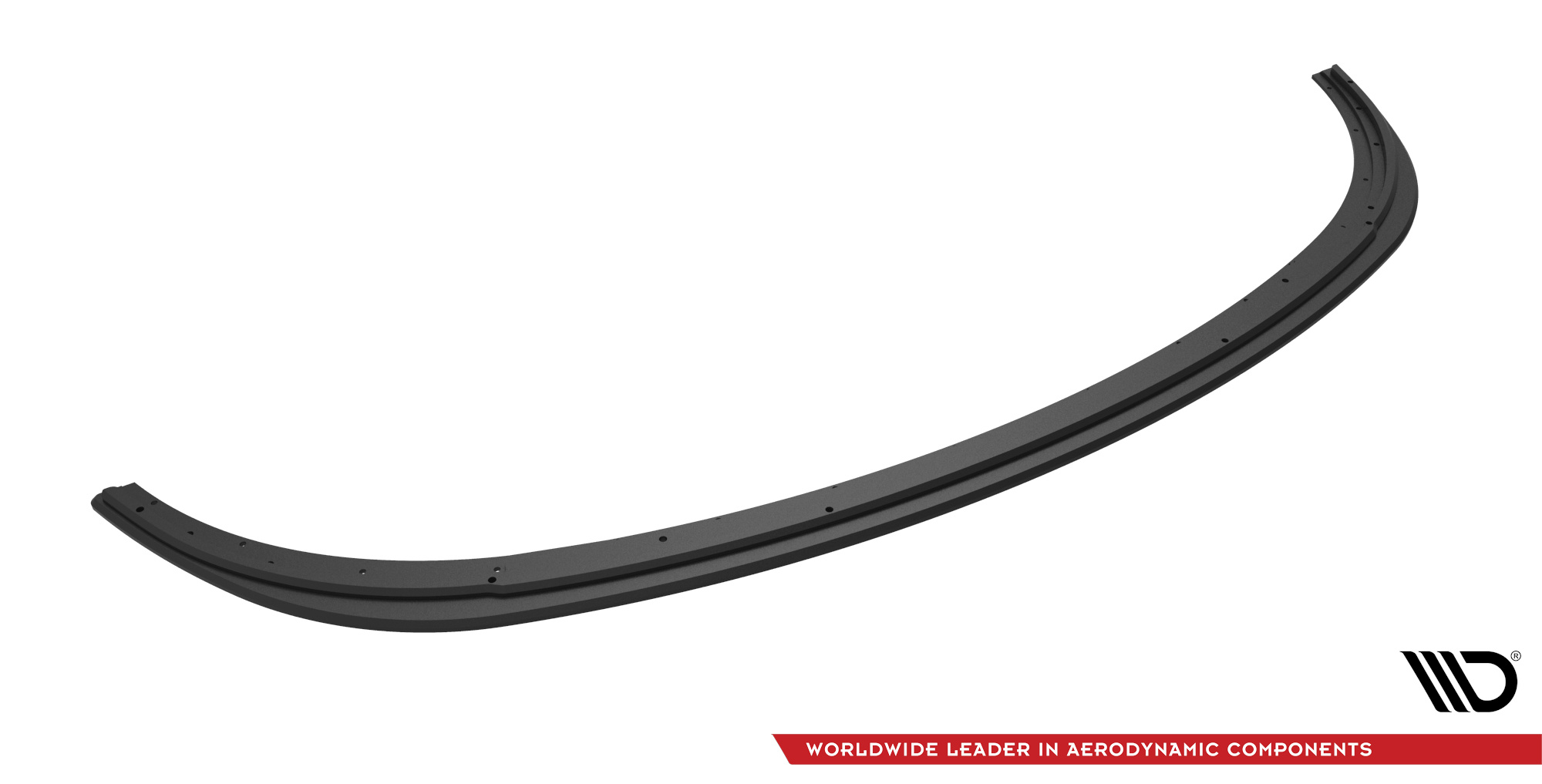 Street Pro Spoilerlippe Front Ansatz passend für Ford Fiesta ST Mk6 rot