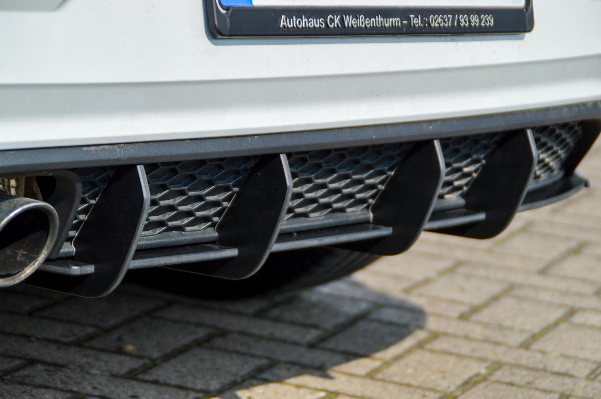 Heckansatz für VW Polo 6 GTI 2G AW