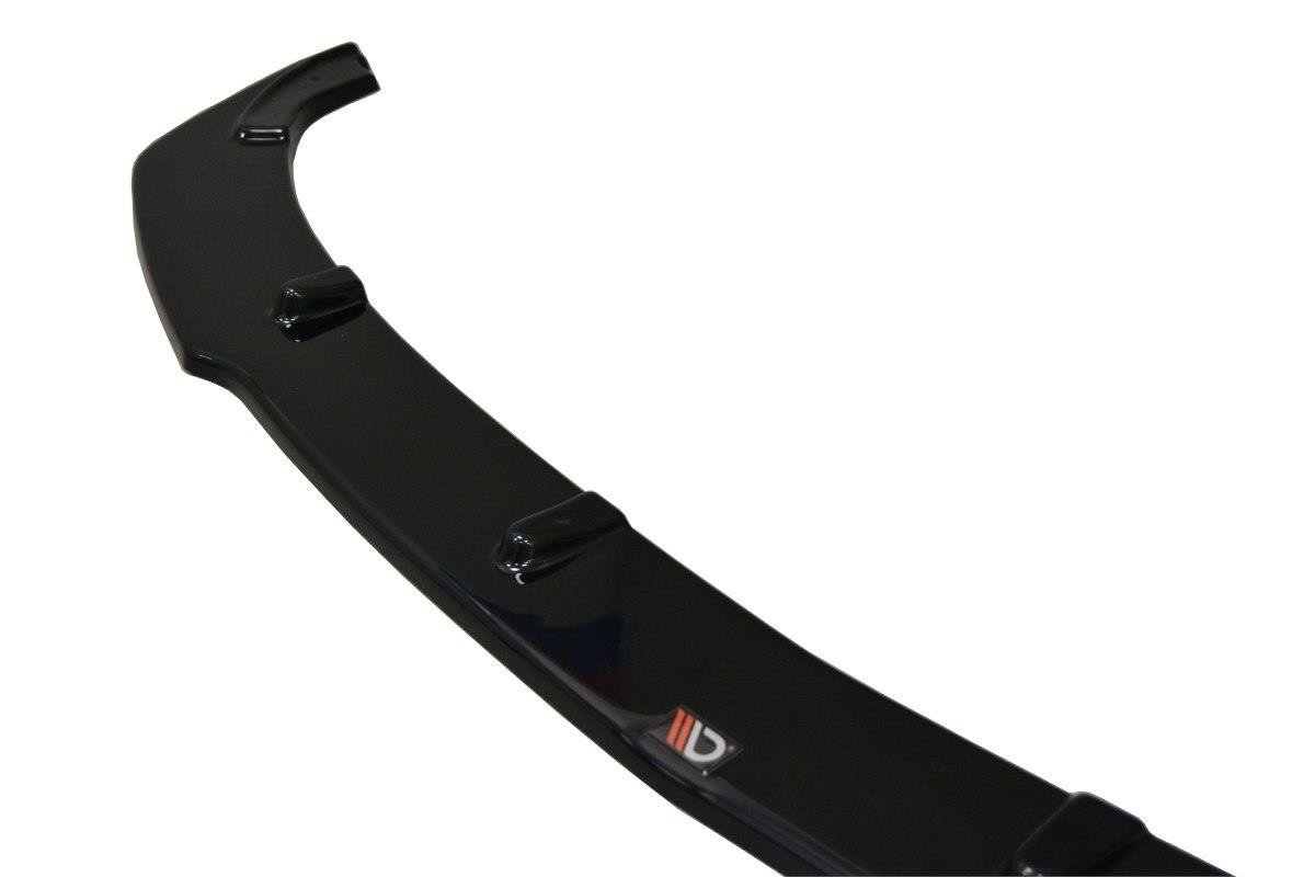 Frontlippe V.1 passend für Infiniti G37 Limousine schwarz Hochglanz