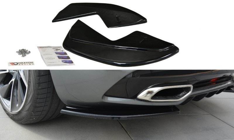 Street+ Heck Ansatz Flaps passend für CITROEN DS5 schwarz Hochglanz
