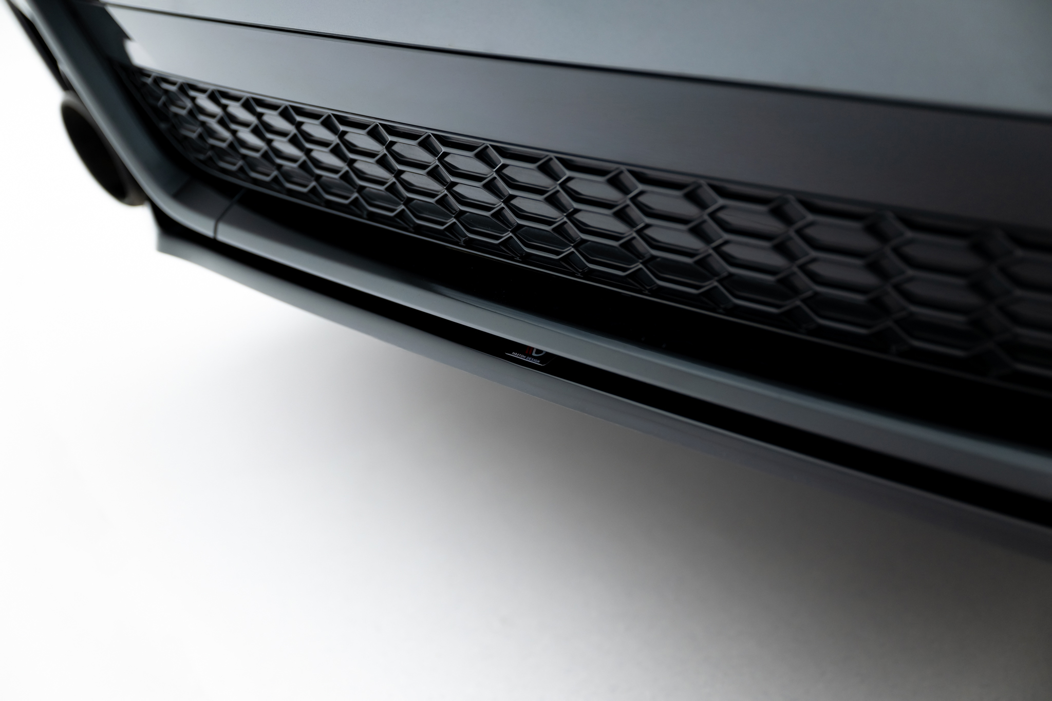 Heckansatz Audi RS6 C8 / C8 Facelift schwarz Hochglanz
