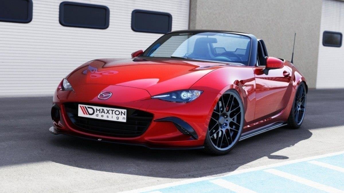 Nebelleuchten Abdeckung passend für Mazda MX-5 ND Mk4 schwarz Hochglanz