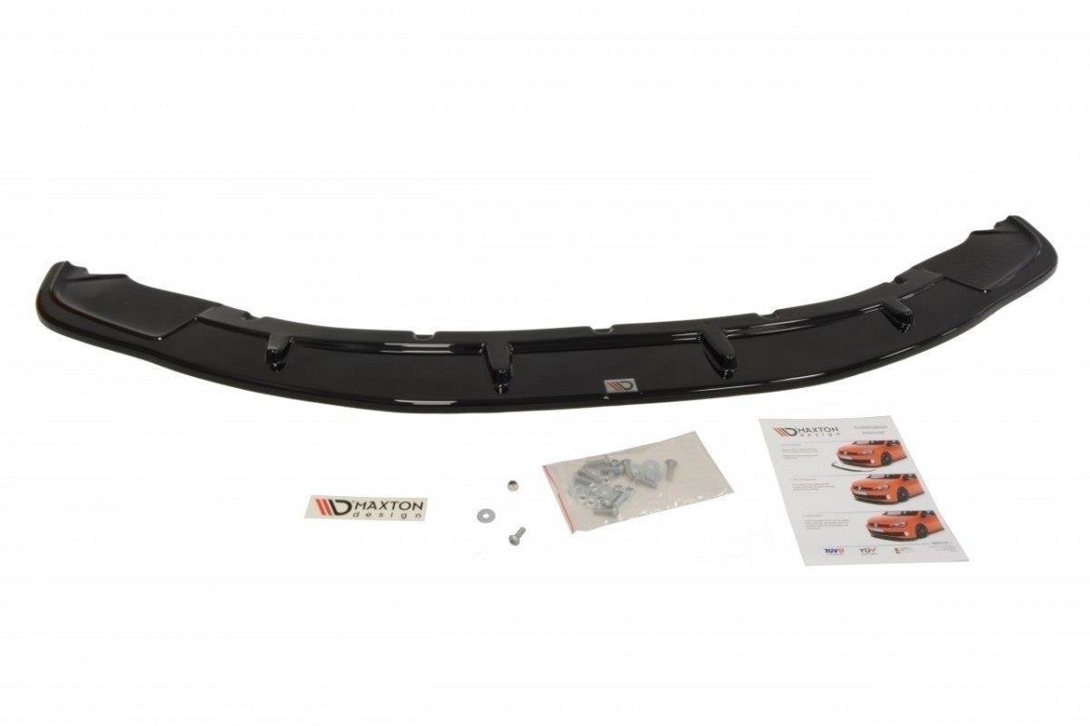 Street+ Spoilerlippe Front Ansatz passend für Honda Civic VIII TYPE R GP schwarz Hochglanz