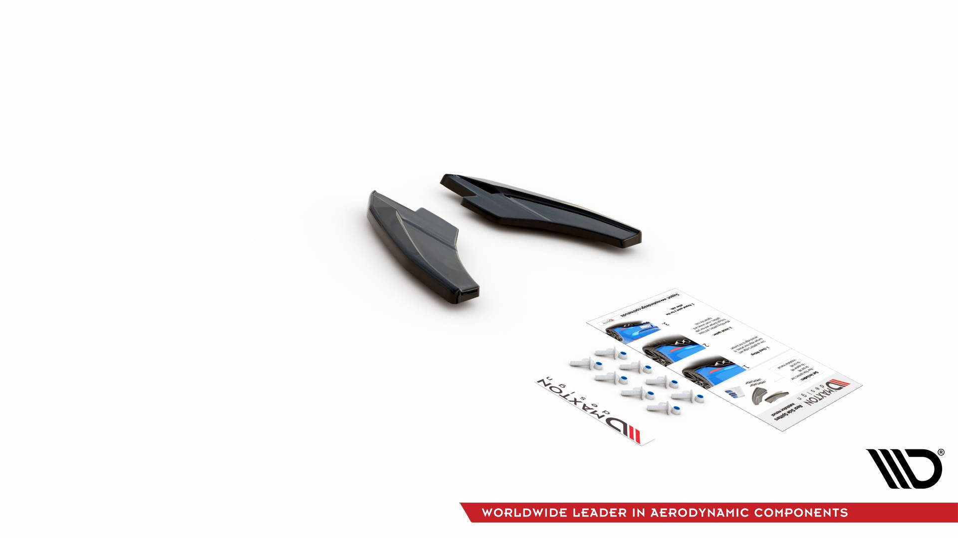 Street+ Heck Ansatz Flaps V.2 passend für Audi S3 8Y Carbon Look