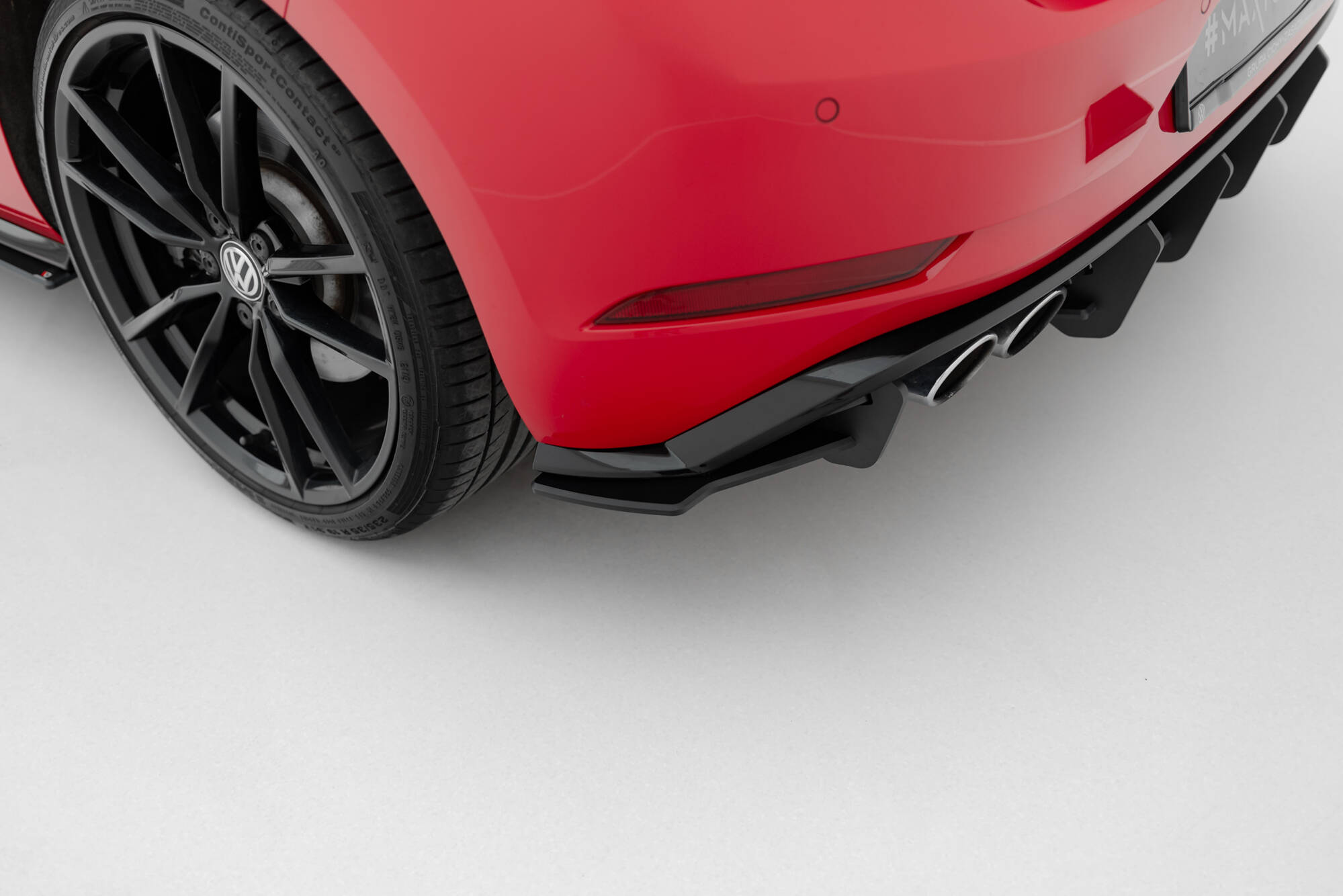 Street Pro Heck Ansatz Flaps passend für VW Golf R Mk7 FL