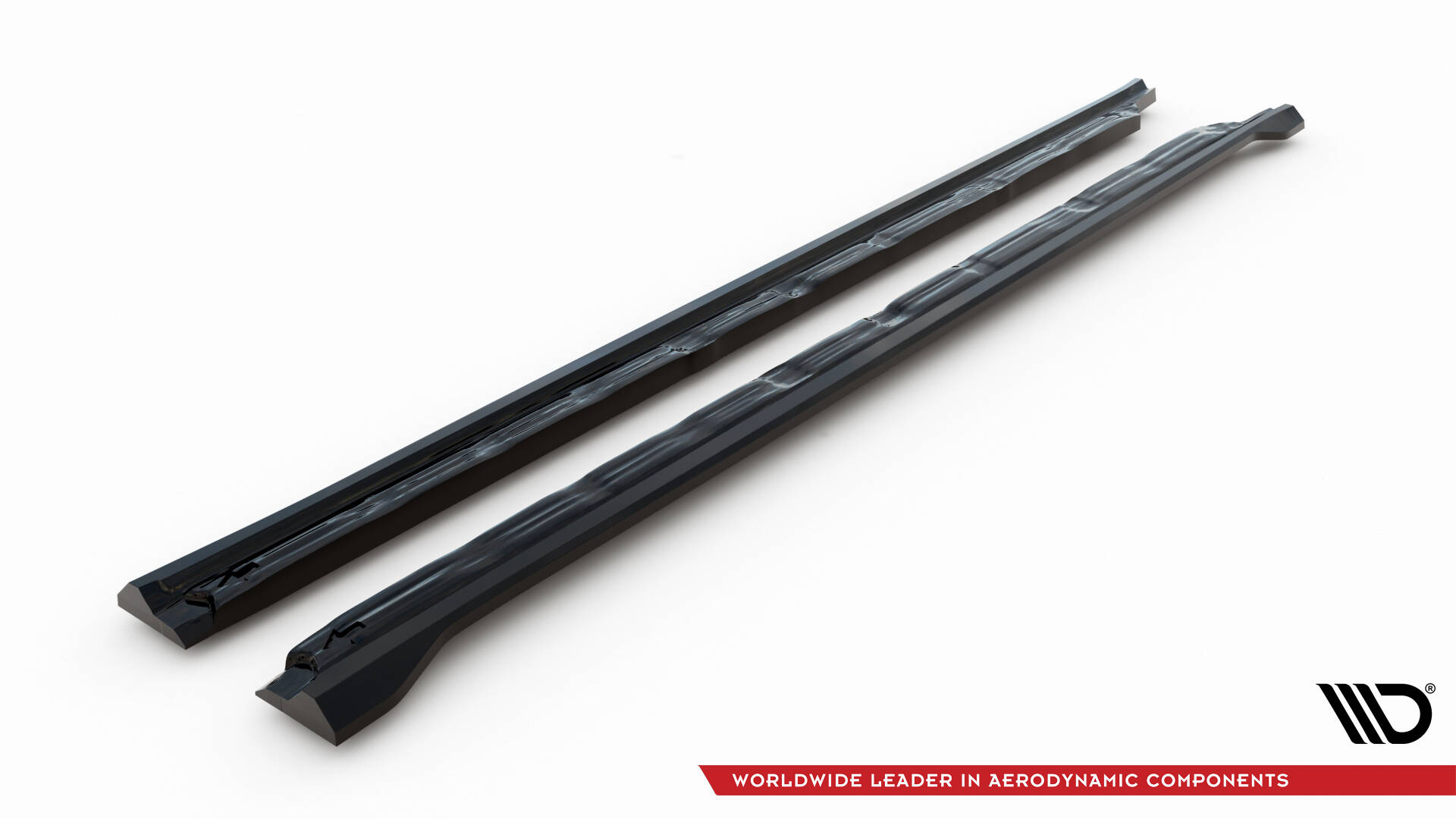 Seitenschweller Ansatz Paar V.2 passend für CUPRA Formentor Mk1 FL schwarz Hochglanz