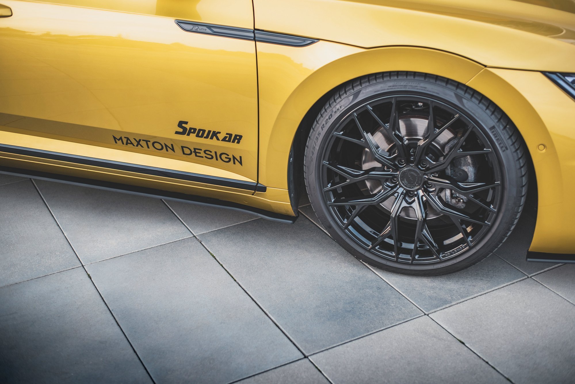 Street Pro Seitenschweller Leisten passend für VW Arteon R-Line Limousine / Shooting Brake Mk1
