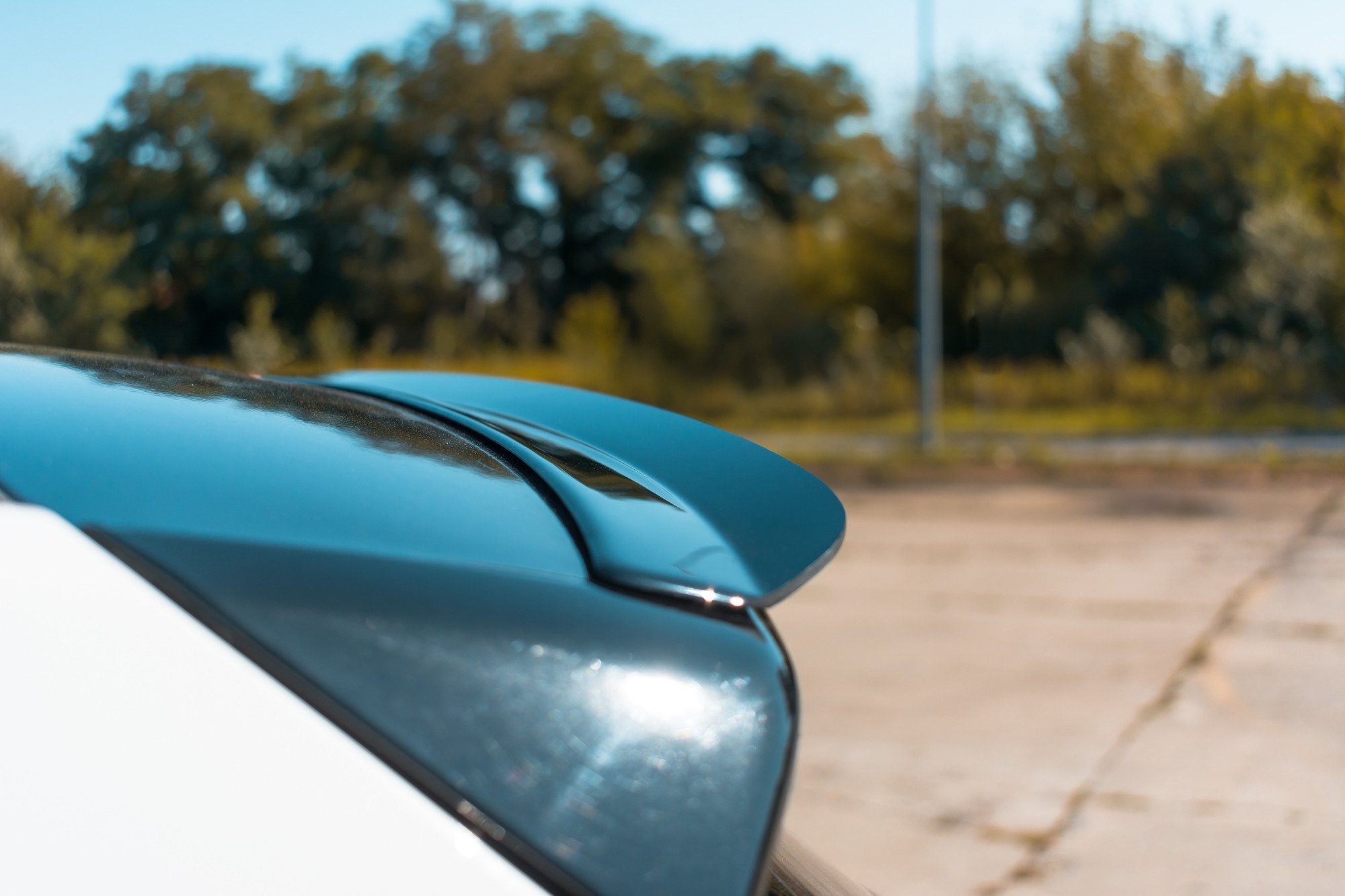 Spoiler CAP für BMW X3 M-Paket F25 Facelift schwarz Hochglanz