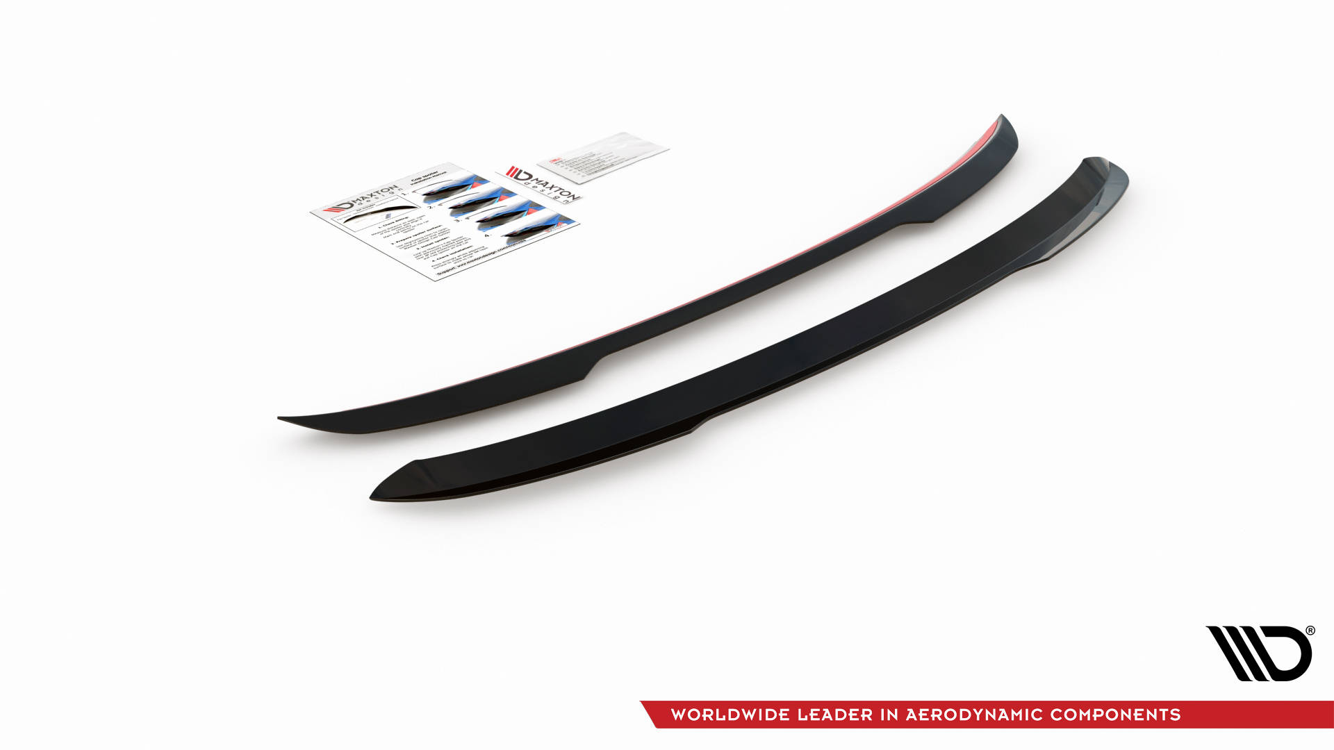 Heck Spoiler Aufsatz Abrisskante passend für Renault Clio Mk5 schwarz Hochglanz