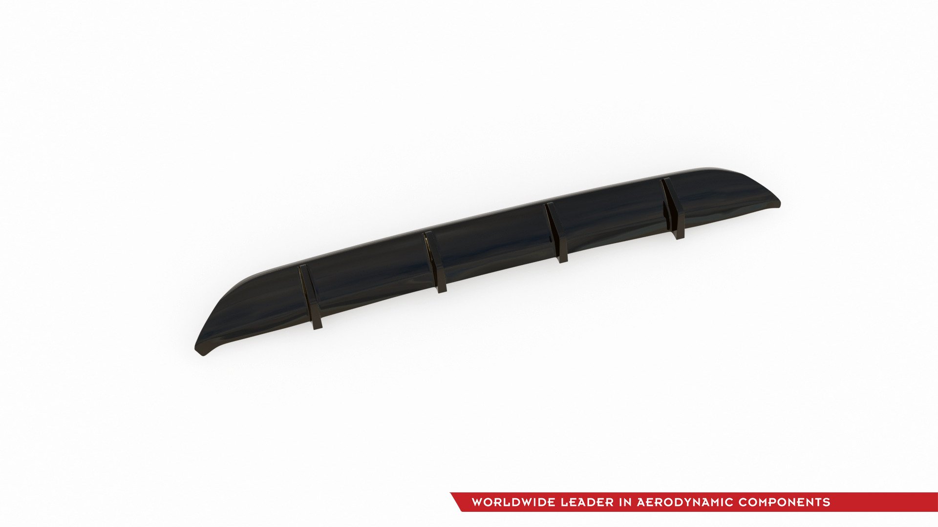 Diffusor Heck Ansatz für Toyota Corolla XII Limousine schwarz Hochglanz