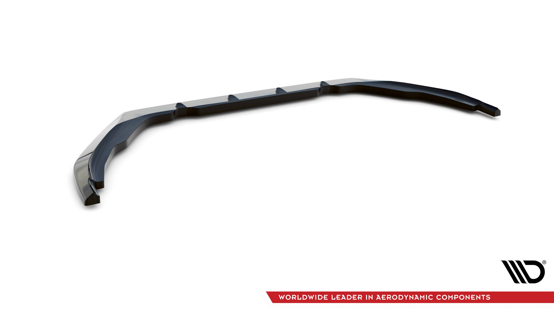 Street+ Spoilerlippe Front Ansatz V.1 passend für Peugeot 208 GTi Mk1 schwarz Hochglanz