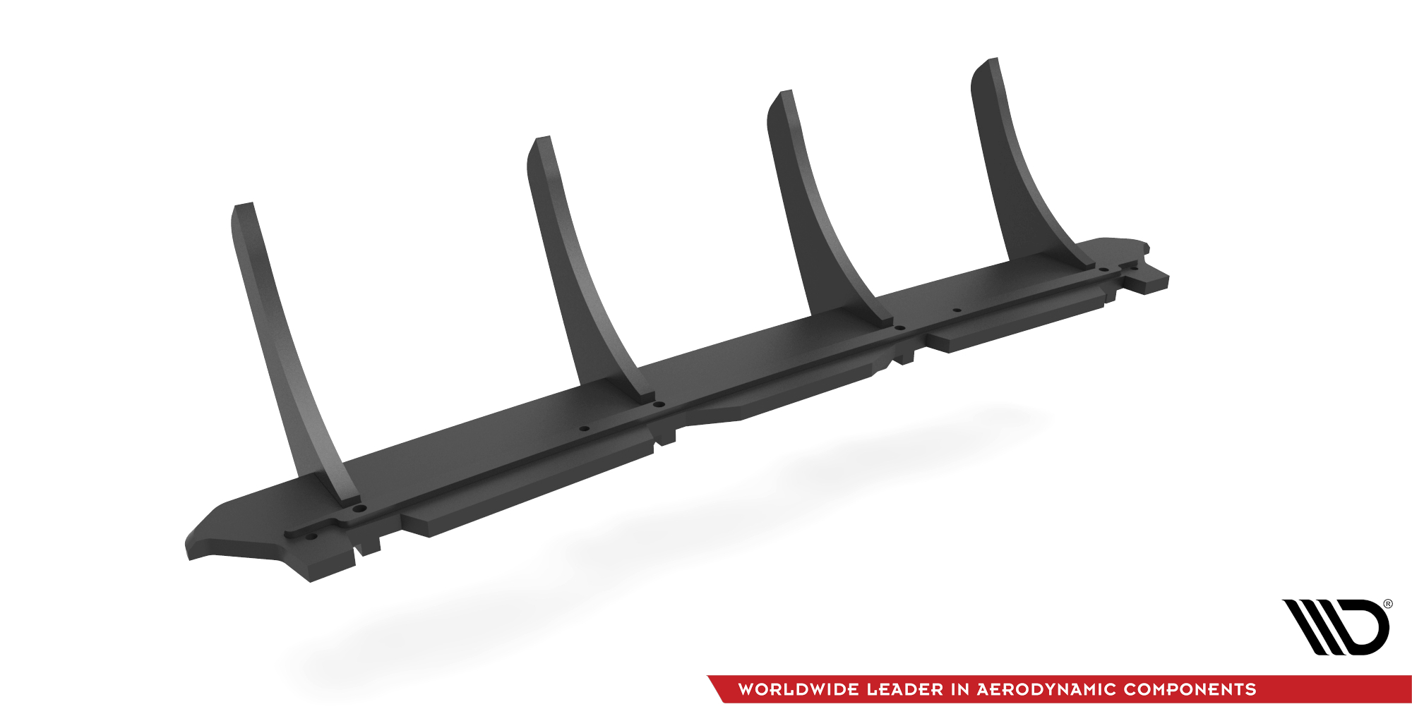 Street Pro Heckschürze Heck Ansatz Diffusor passend für Ford Escape ST-Line Mk3 rot
