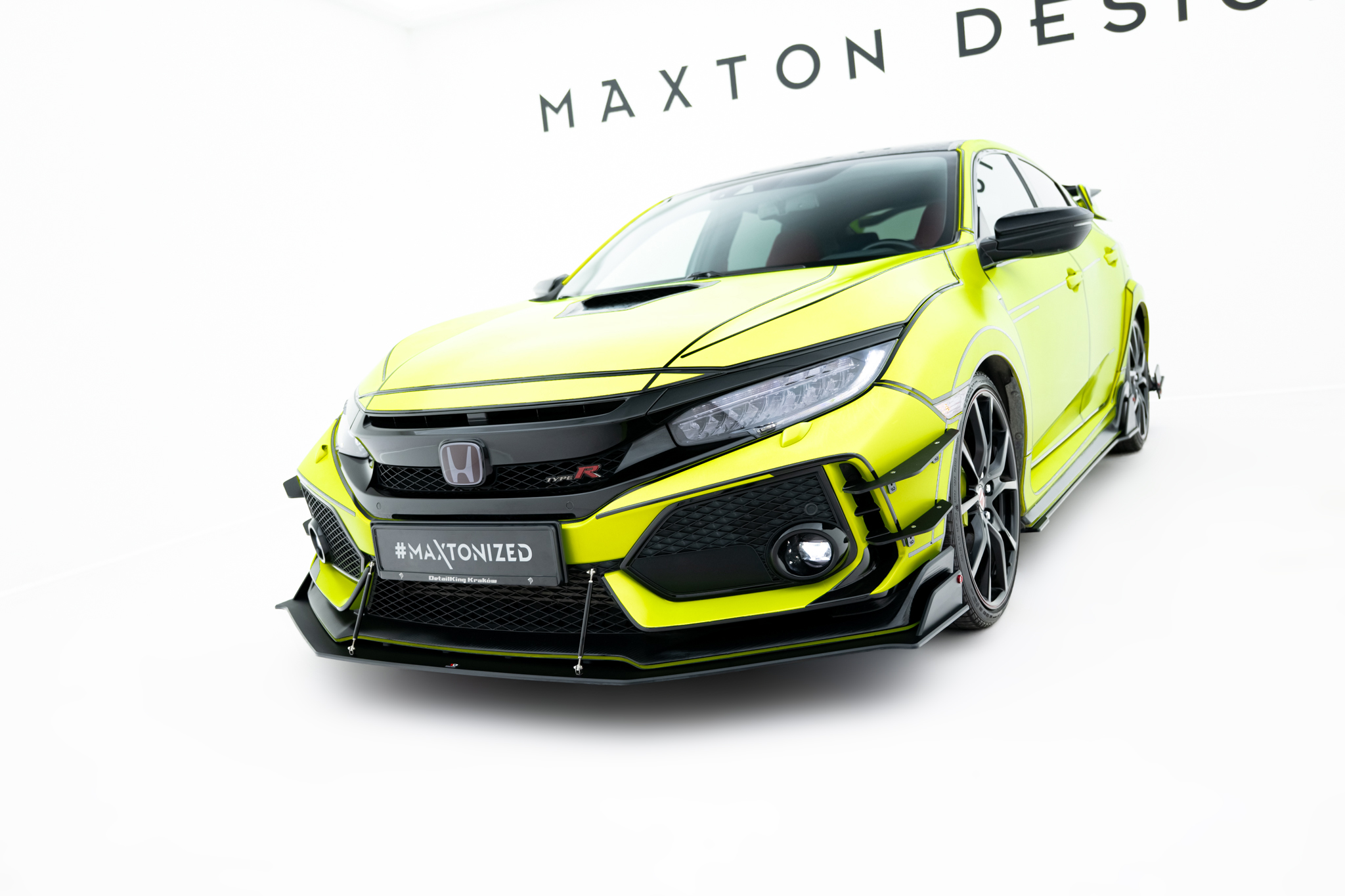 Street Pro Front Ansatz für Honda Civic Type-R Mk10 / Mk10 Facelift
