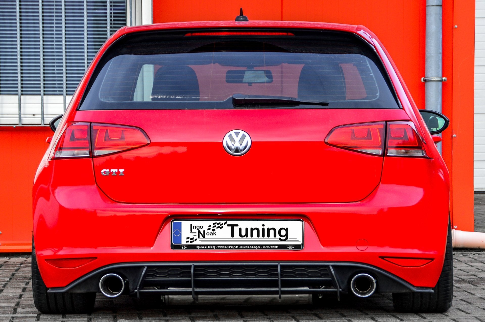V2 Bodykit für VW Golf 7 GTI Schwarz Matt