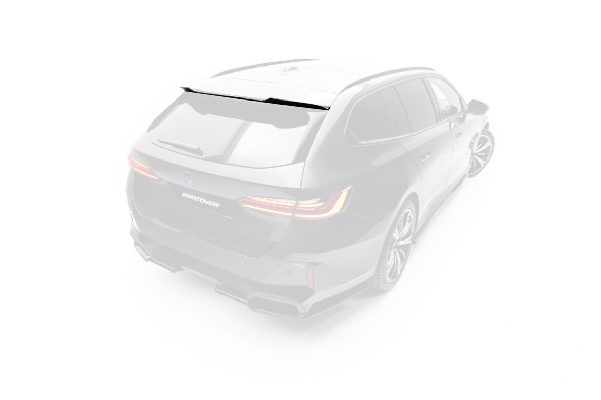 Heckspoiler Lippe passend passend für BMW 5er M-Paket Touring G61 schwarz Hochglanz