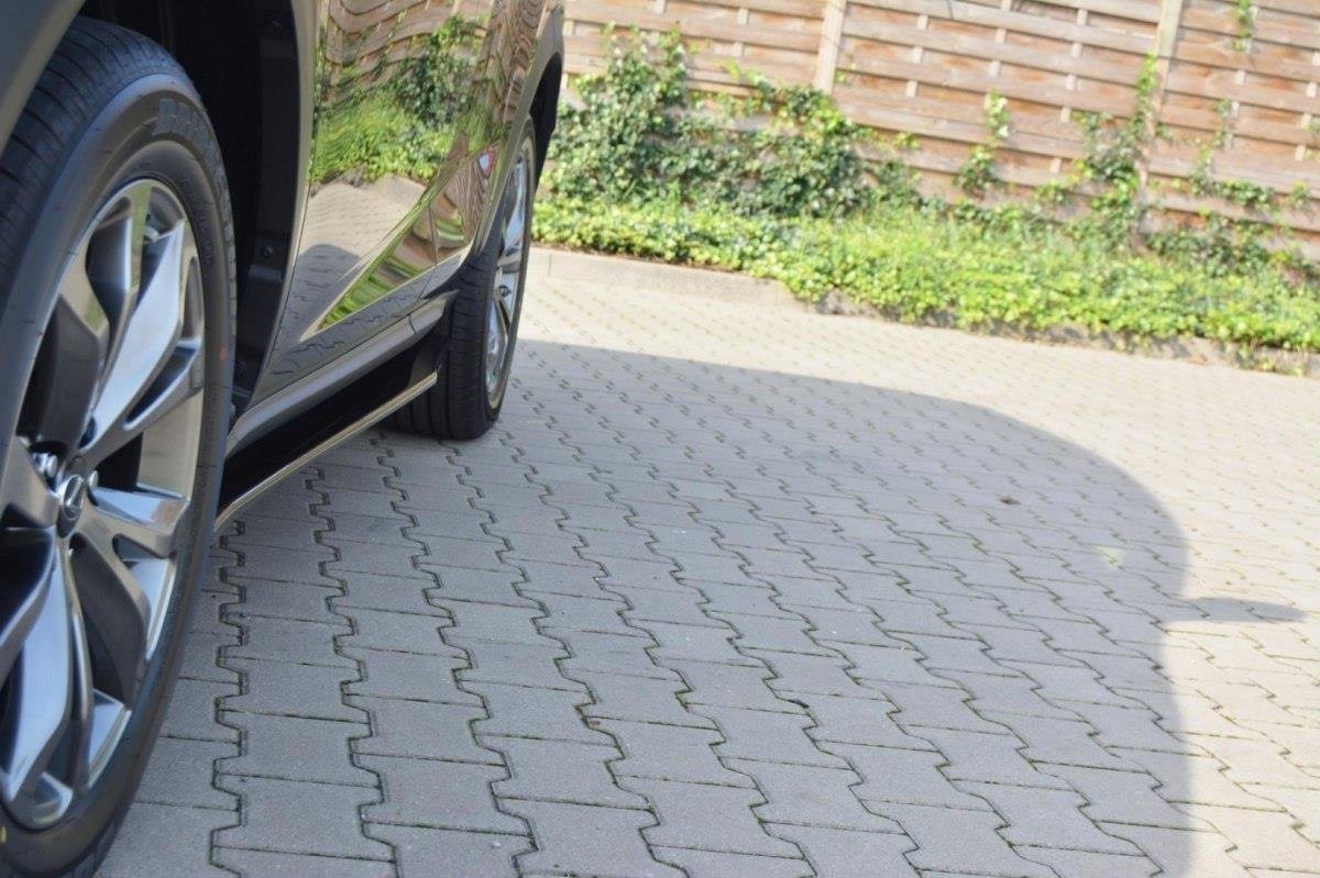 Seitenschweller Ansatz für Lexus NX Mk1 /Mk1 Facelift schwarz Hochglanz