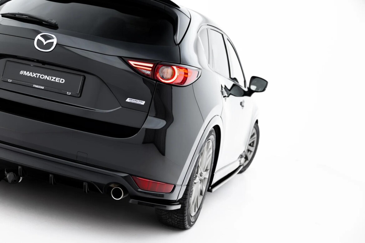 Diffusor passend für Mazda CX-5 Mk2 schwarz Hochglanz