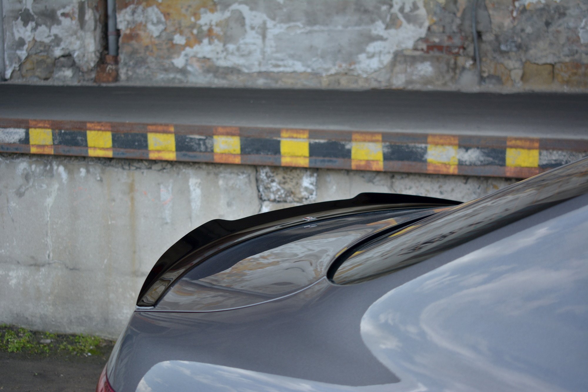 Spoiler CAP für Alfa Romeo Giulia schwarz Hochglanz